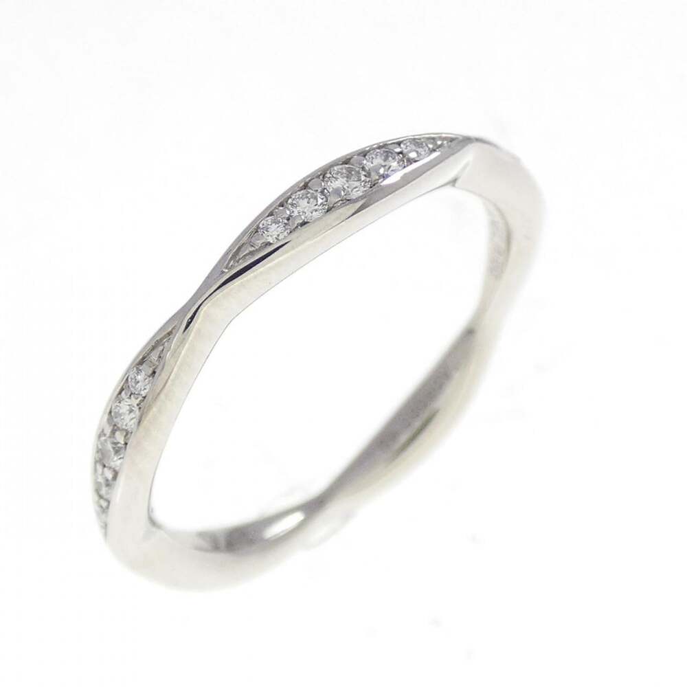 Chanel One Band Ring Platinum With #275655C25B